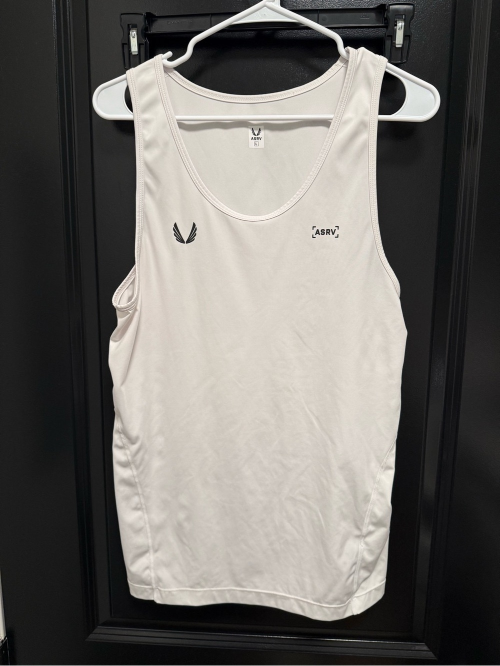 ASRV White Men's Performance Tank Top